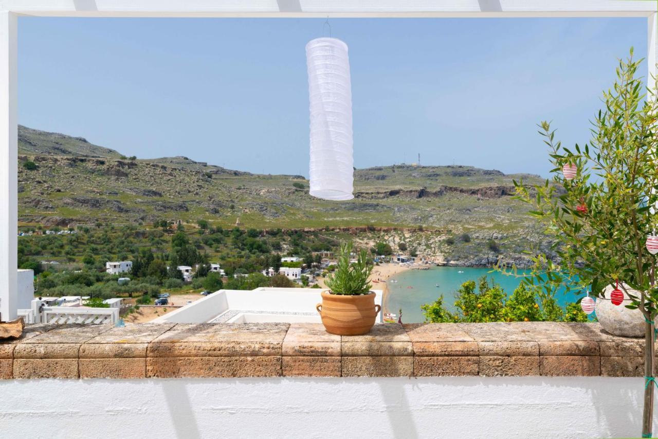 Chrysanthi Studios Λίνδος Εξωτερικό φωτογραφία