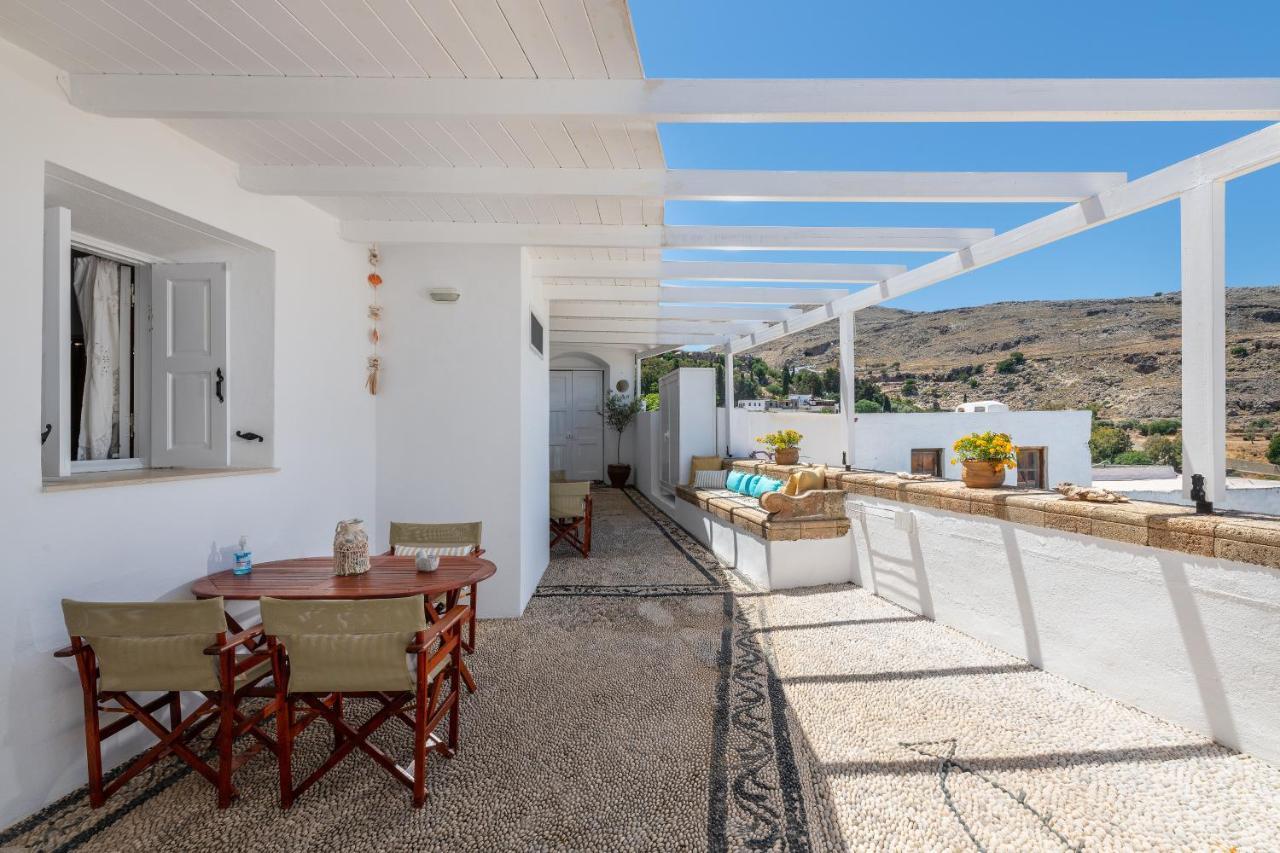 Chrysanthi Studios Λίνδος Εξωτερικό φωτογραφία